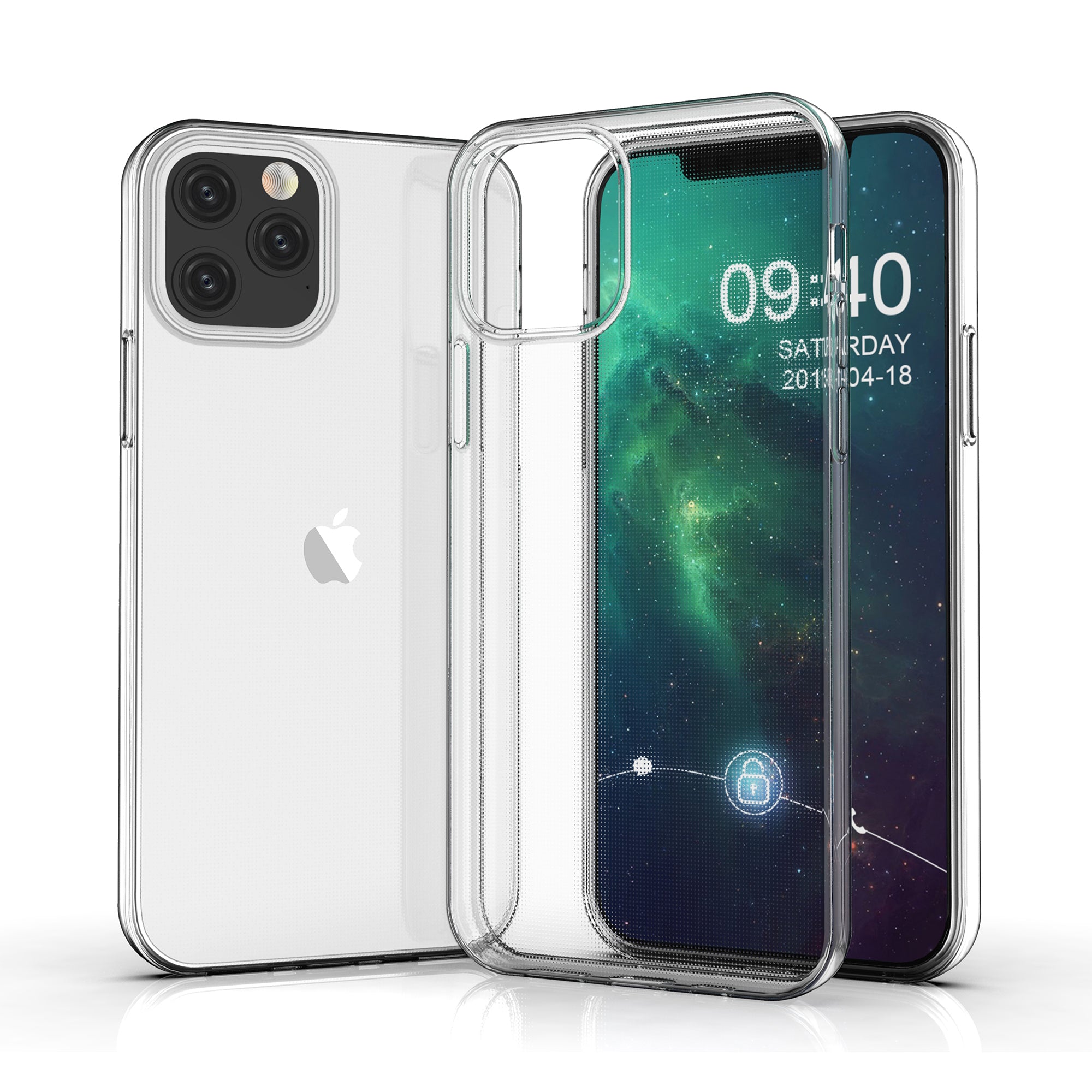 HD Clear Soft Phone Case Cover for Apple iPhone 12 HD Clear Soft Phone Case Cover for Apple iPhone 12